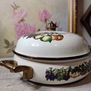 Vintage Vitro Ceramic Cooking Pot